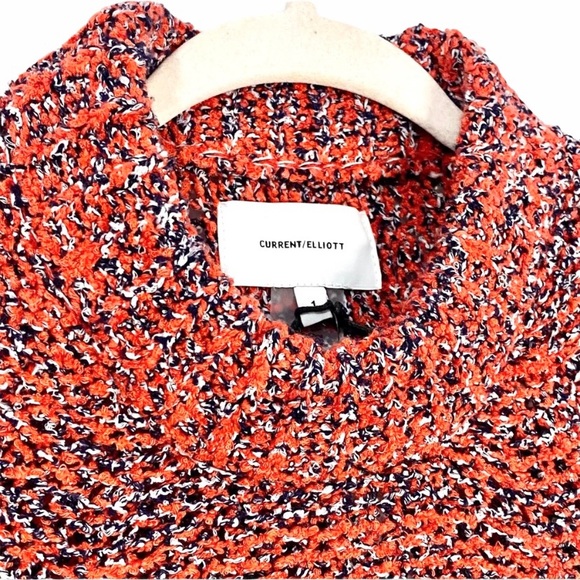 NEW Current/Elliott The Moonshine Mock Neck Chunky Knit Pullover Jumper Sweater - Picture 9 of 12